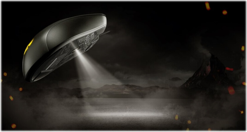 Asus Tuf Gaming M3 - Mus - Ergonomisk - Optisk - 7 Knapper - Kablet - Usb - Grå - For 15 Rog Strix G15 Rog Zephyrus Duo 15 Rog Zephyrus G14 Tuf50