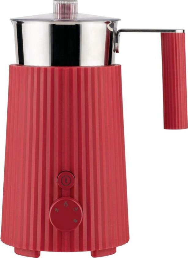 Plissé melkeskummer 35 cl Rød