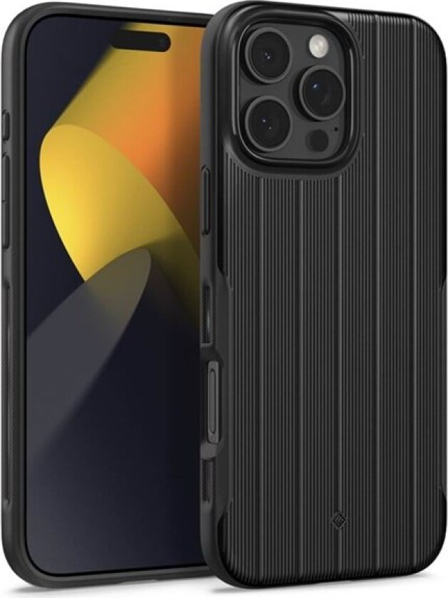 Caseology Dual Grip MagSafe onyx black - iPhone 16 Pro