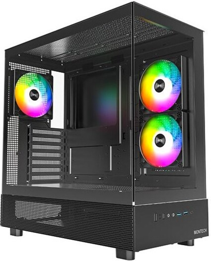 XR TG - Kabinett - Miditower - Svart