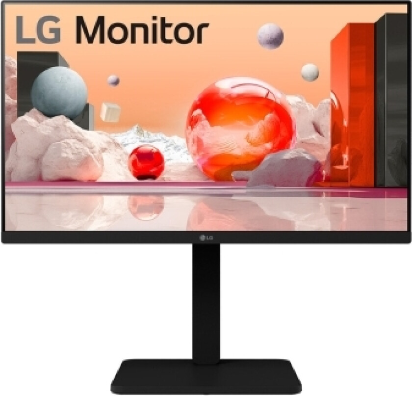 Lg 24Ba560, 60,5 Cm (23.8"), 1920 X 1080 Pixlar, Full Hd, Led, 5 Ms, Svart