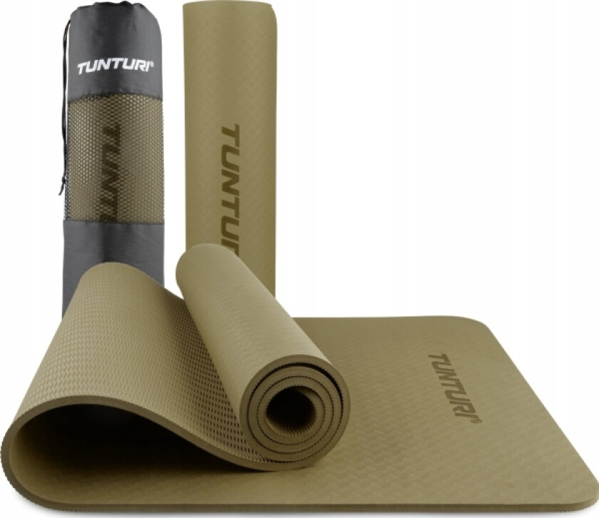 Jogos Kilimlis Tunturi Yoga & Fitness Matte 8 Mm (Farge: Armygrønn)
