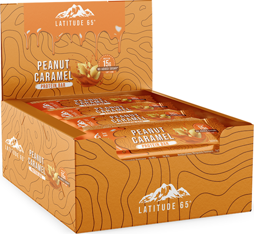 12 x Latitude 65 Protein Bar, 45 g