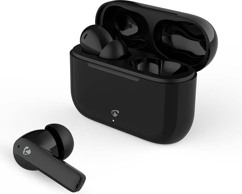 ørepropper - ENC, 6 timer, Bluetooth - Svart