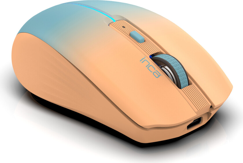 Inca IWM-511RT trådløs mus - RF/Bluetooth/USB-C (1600DPI) høyre hånd