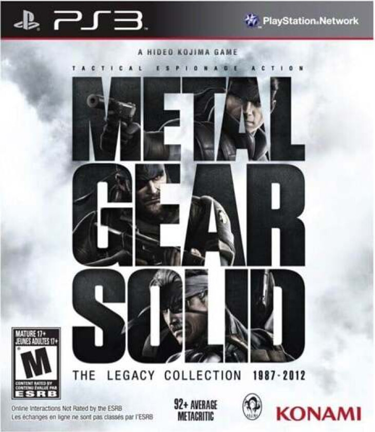 Metal Gear Solid: The Legacy Collection - Sony PlayStation 3 - Action