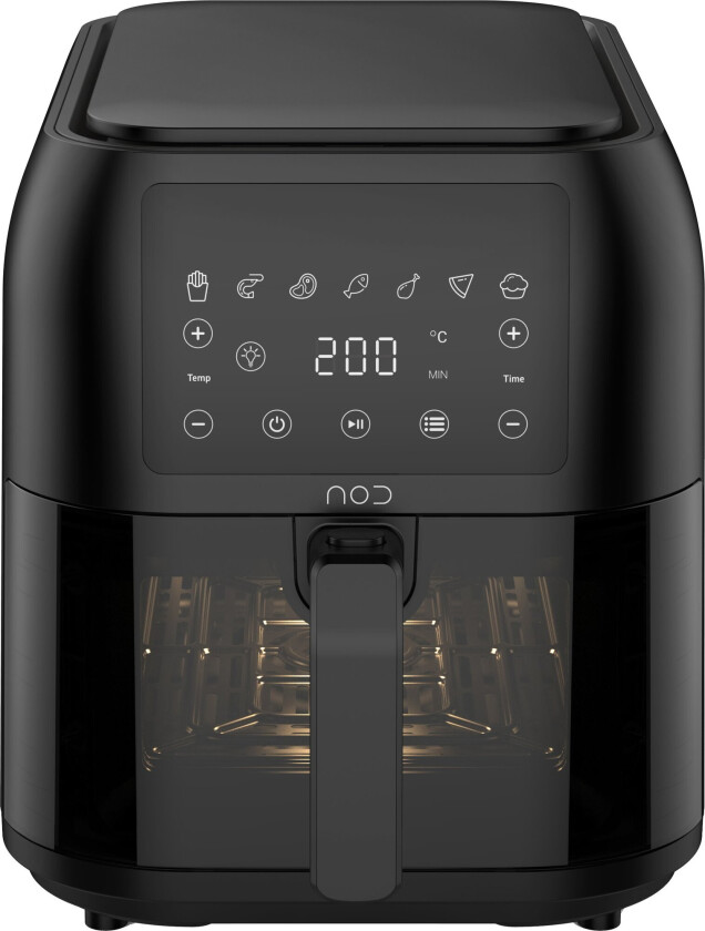 XXL Slim Airfryer 8L med vindu