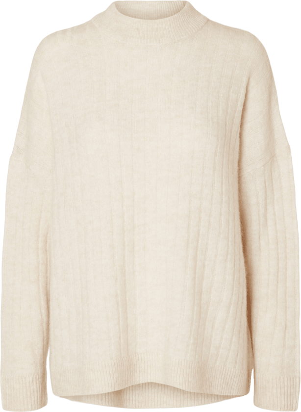 Selected Femme Maline High Neck - Birch