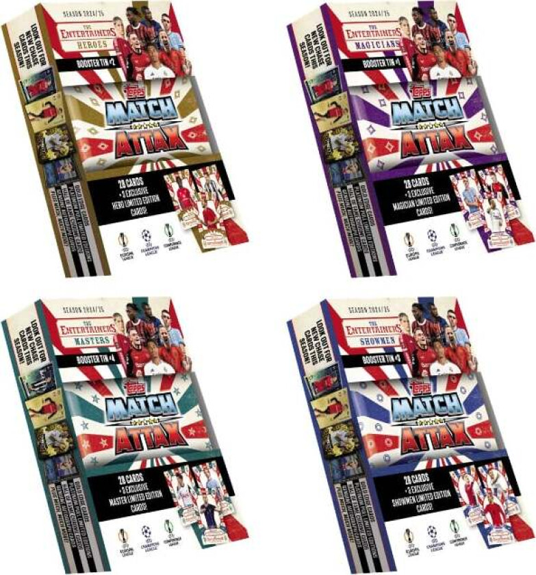 - MATCH ATTAX CHAMPIONS LEAGUE BOOSTER TIN (UCLMA24-05)