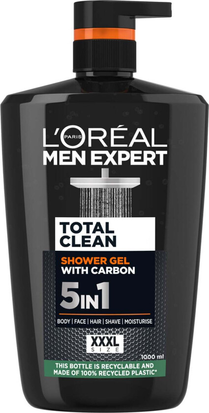 Men Expert Pure Carbon Shower Gel 1000 ml