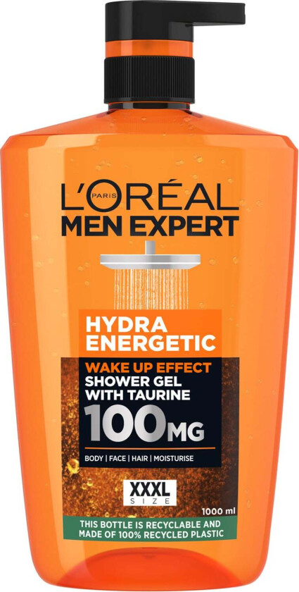 Men Expert Hydra Energetic Shower Gel 1000 ml