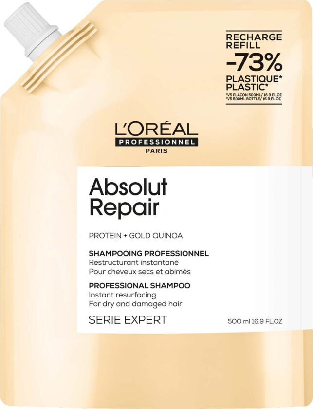 Absolut Repair Gold Shampoo Refill - 500 ml