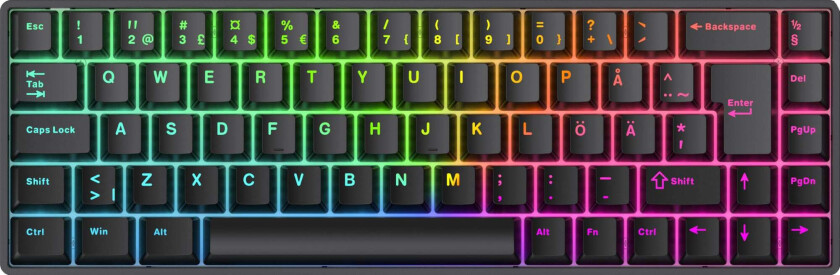 C800 gamingtastatur (sort)