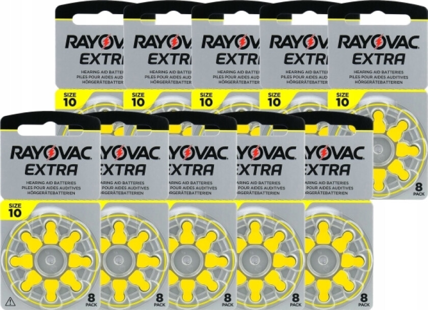 Ekstra Elementer Til Høreapparater Pr70 10, 80 Stk.