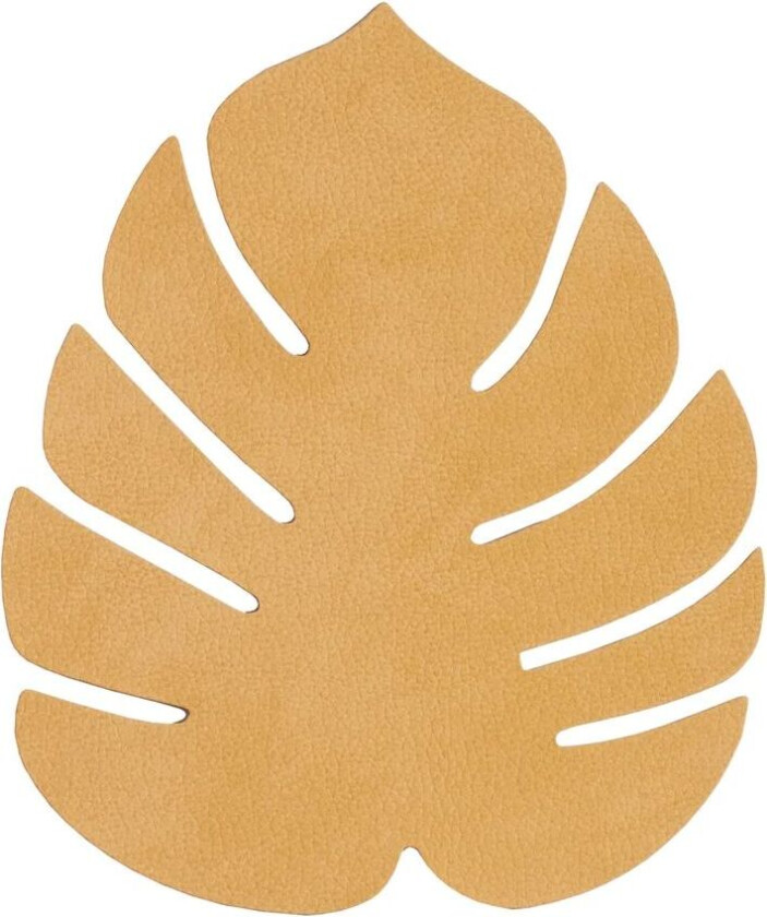 Lind DNA Monstera Leaf Nupo glassunderlag Burned curry