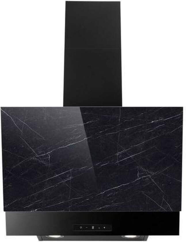 Veggmontert Kjøkkenventilator Udine 60 Black Stone