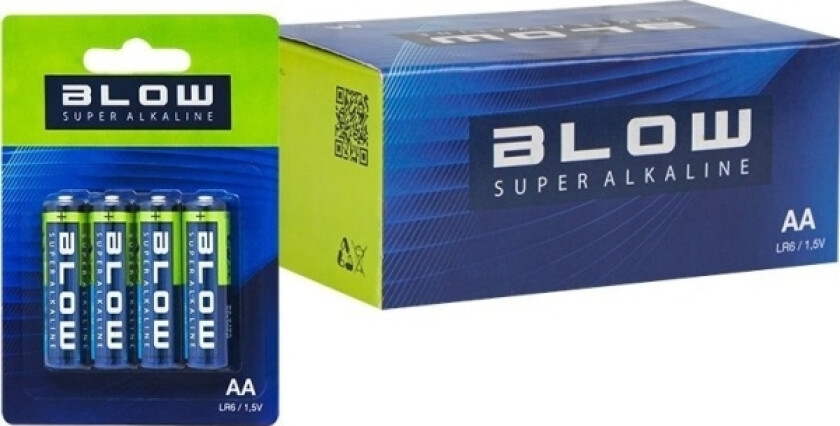 Blow Super Alkaline Aa Lr6 Batteri