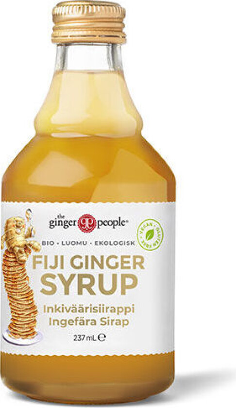 The Organic Fiji Ginger Syrup Ø - 237 ml