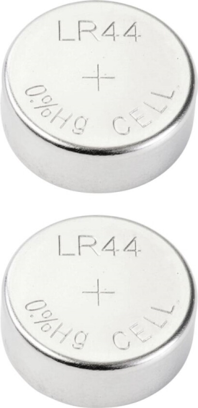 Voltcraft Ag13 Knappcelle Ag 13 Alkalisk Mangan 140 Mah 1,5 V 2 Stk (Vc-14361145)