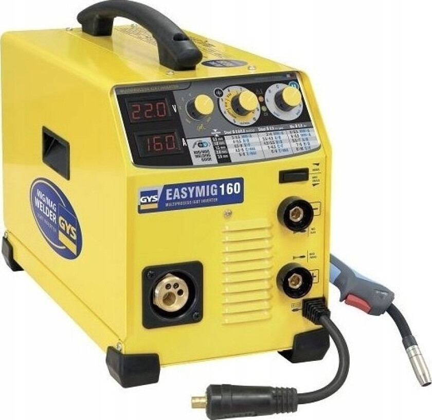 Halvautomatisk Sveisemaskin Gys Easymig 160