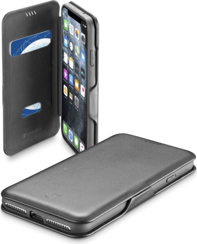 Cellularline Bookclu2iphxi, Flip Case, Apple, Iphone 11 Pro, 14,7 Cm (5.8"), Svart