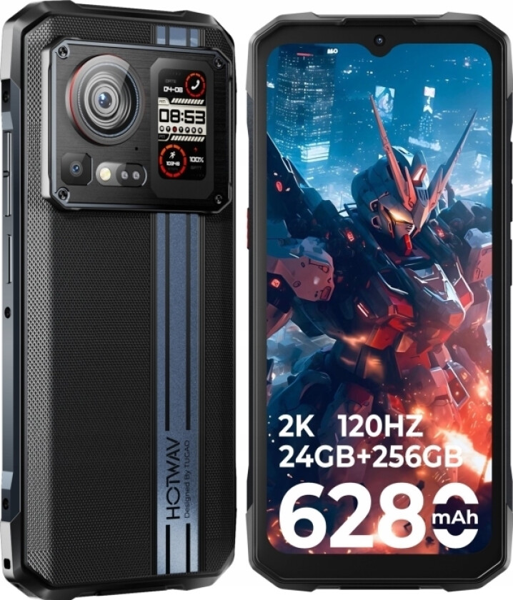 Hotwav Cyber 15 Smarttelefon - 6,6" 12+12/256Gb Svart