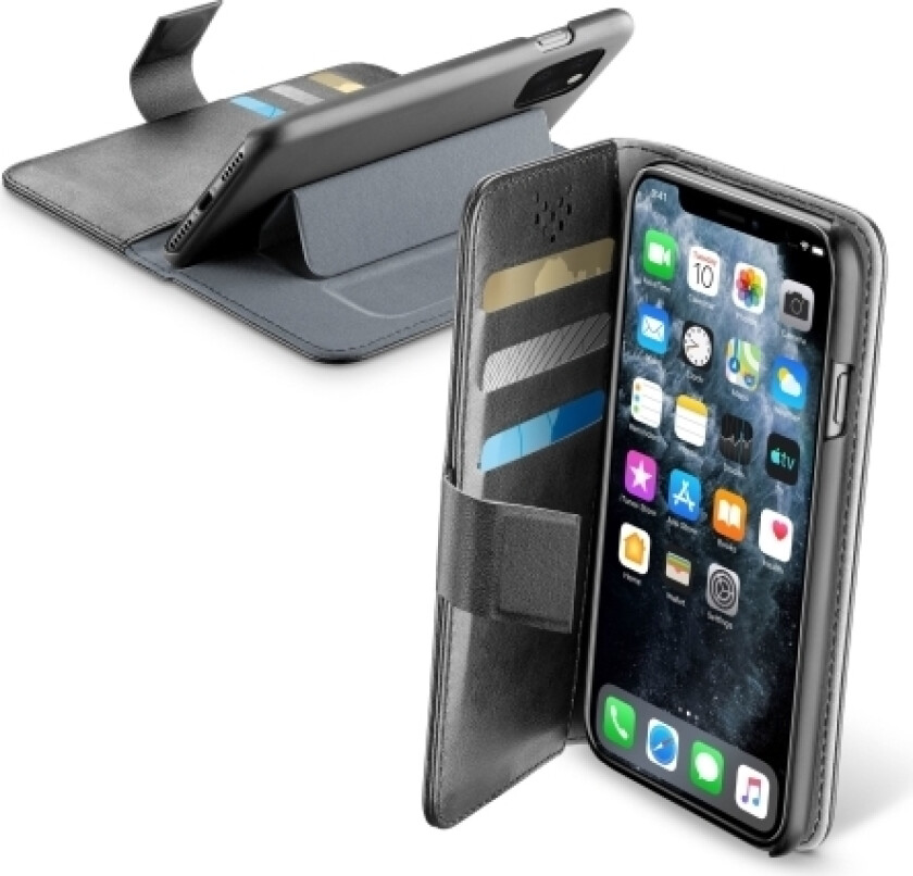 Cellularline Bookagendaiphxi, Flip Case, Apple, Iphone 11 Pro, 14,7 Cm (5.8"), Svart