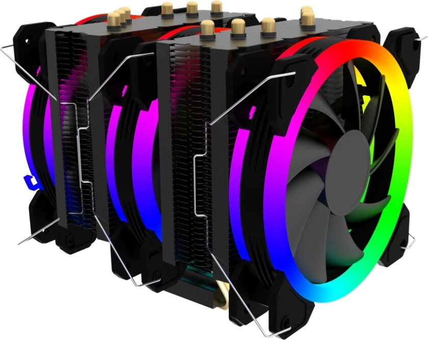 Huracan X500 - Prosessorkjøler - (For: Lga775, Lga1156, Am2, Am2+, Am3, Lga1155, Am3+, Lga2011, Fm2, Lga1150, Fm2+, Lga2011-3, Lga1151, Am4,