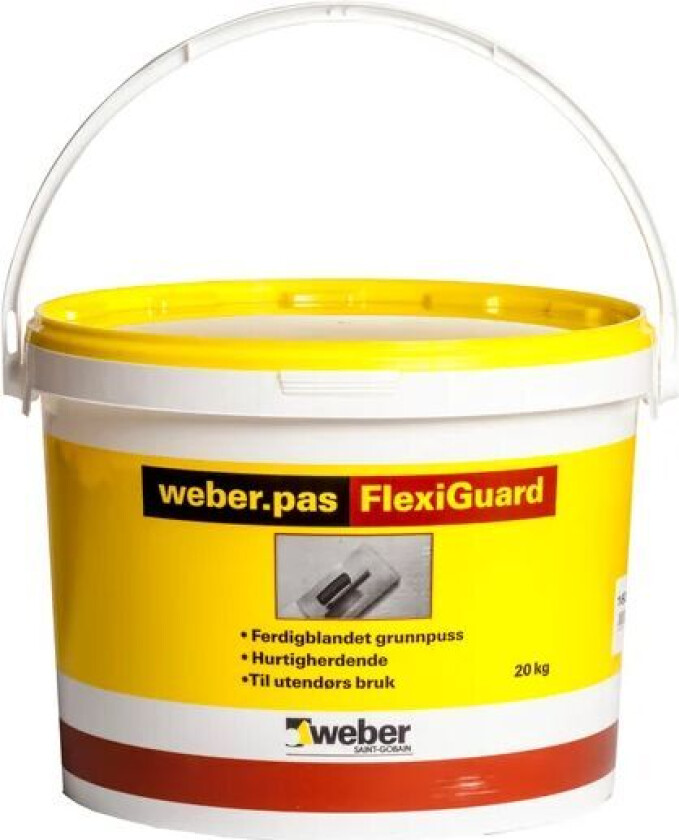 Weber.pas flexiguard grunnpuss 20kg