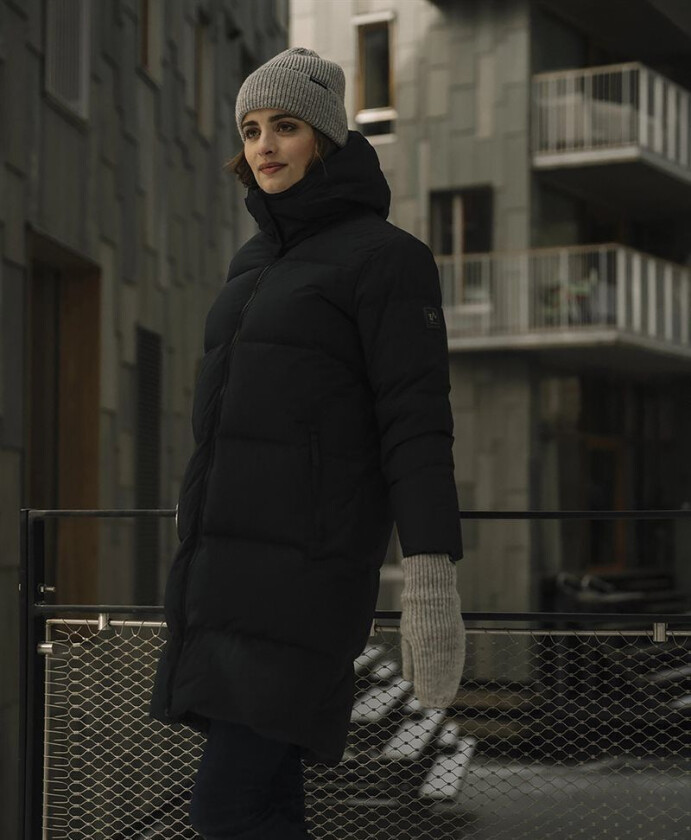 Mode Eli Dunparkas Dame Svart 44