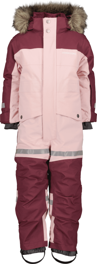 Kids' Bjärven Coverall 3 Dusty Pink 120