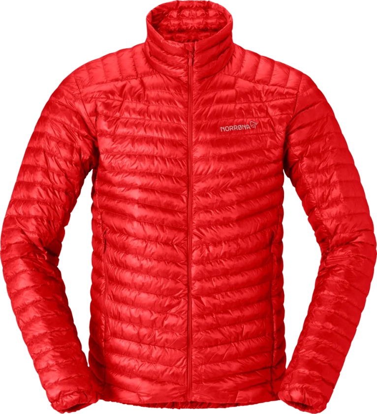 Men's Trollveggen Superlight Down Jacket Arednalin Red M