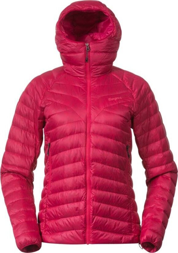 Women's Tind Light Down Jacket Hood Alpine Rose XS