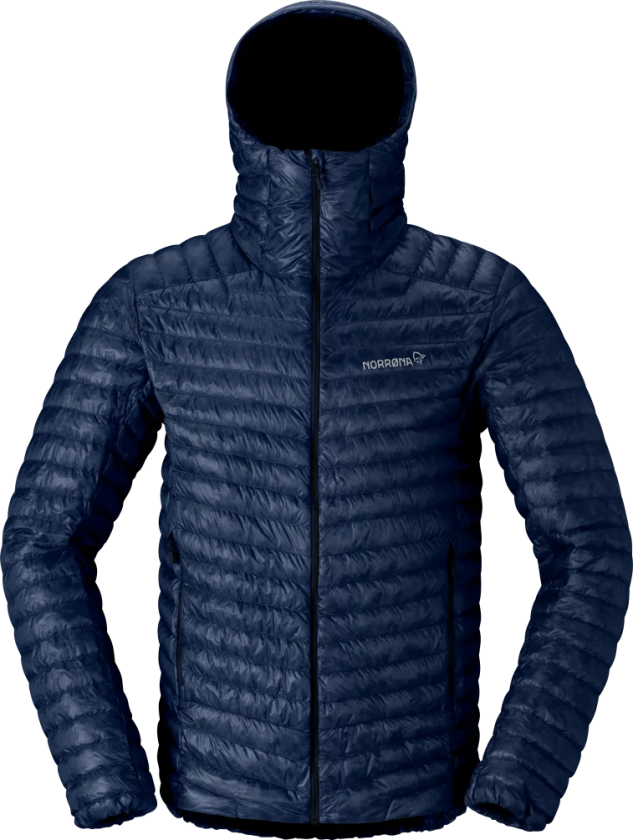 Men's Trollveggen Superlight Down Hood Indigo Night Blue S