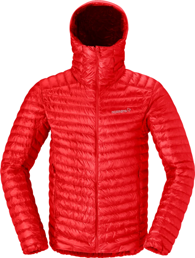 Men's Trollveggen Superlight Down Hood Arednalin Red M