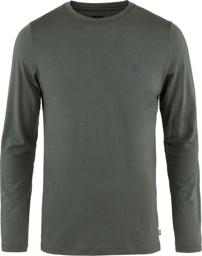 ABISKO WOOL LS M BASALT