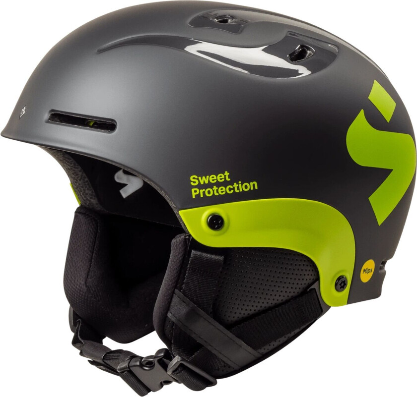 Alpine Helmet JR Blaster II Mips 24/25, alpinhjelm, junior Slate Gray/Fluo