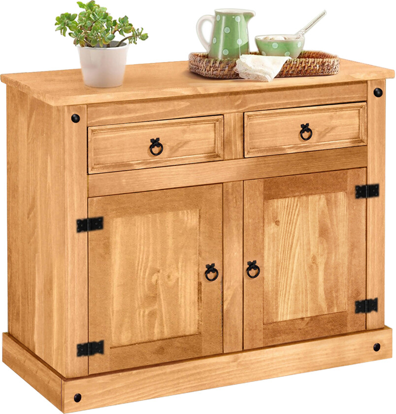 Ayala Skjenk 104 cm - Lysebrun