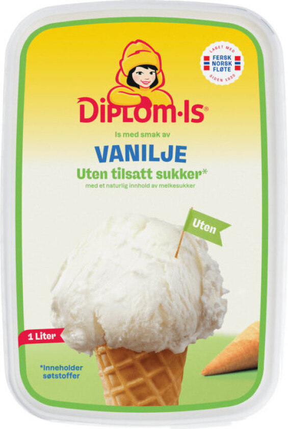 Vanilje u/Sukker 1l
