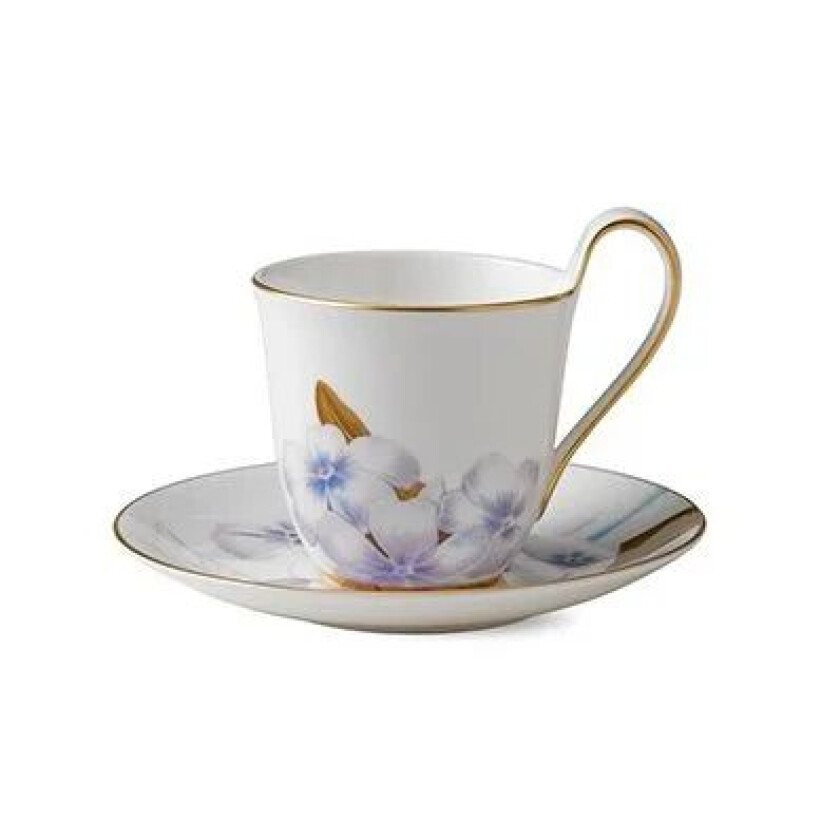 Flora kopp og skål rododendron