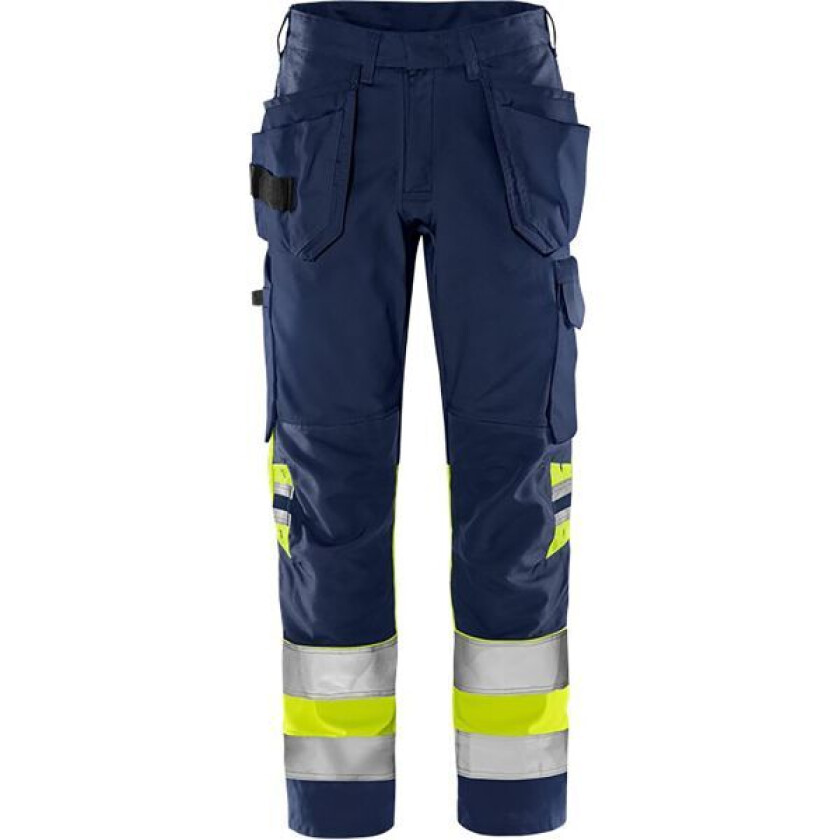 2640 GPLU Arbeidsbukse varselgul/marineblå Varselgul/Marineblå