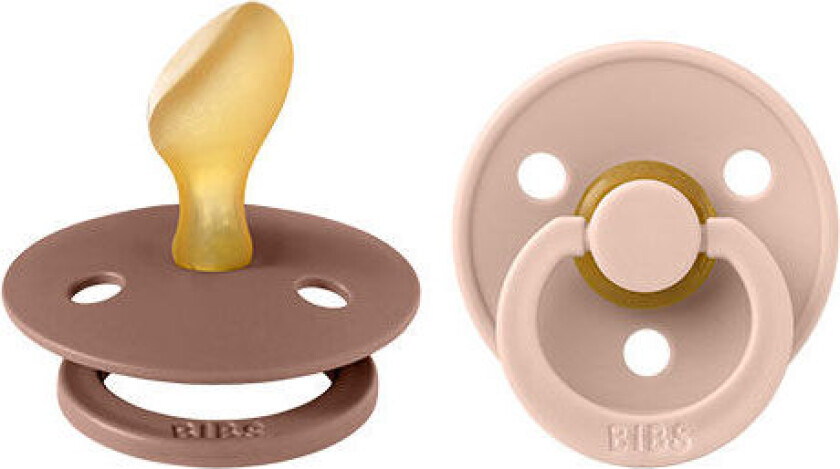 Colour Latex 6mån+ Anatomisk (Blush/Wood chuck) 2 st - 1 Pakke