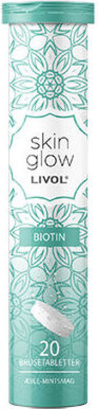Brusetablet Skin Glow med Eple Og Mint - 1 Stk