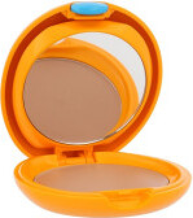 - Sun Protection Tanning Compact Foundation Natural SPF6 - For Women, 12 g
