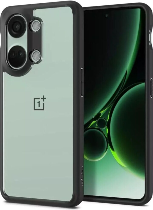 OnePlus Nord 3 (5G) Ultra Hybrid Deksel - Gjennomsiktig / Svart