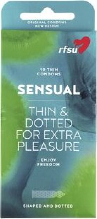 Sensual kondom 10 stk