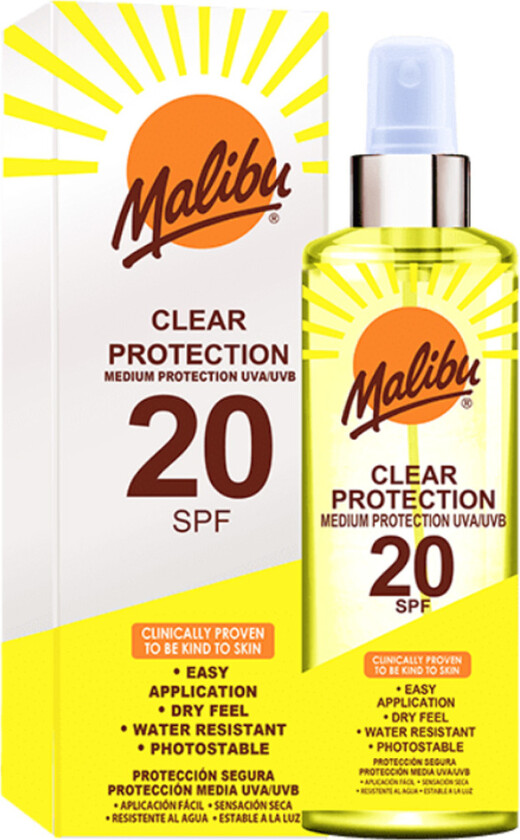 Clear Protection Sun Spray SPF 20 250 ml