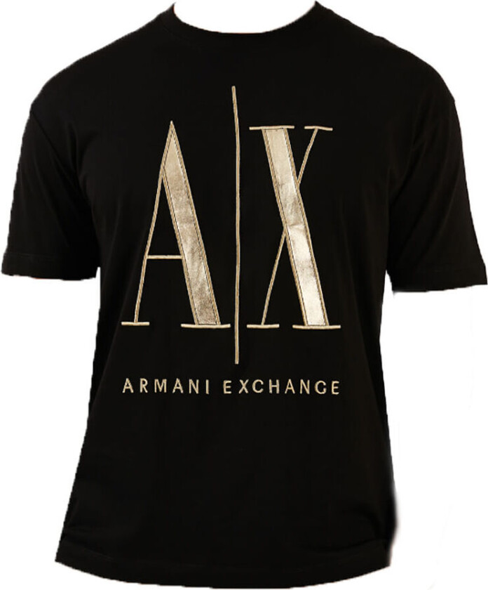 Exchange Men T-Shirt Black Str. XXL