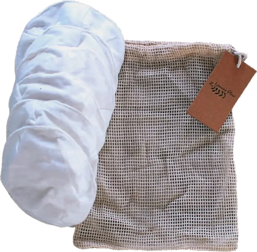 Bilde av Genanvendelig Ammeindlæg Hvid 6 stk.