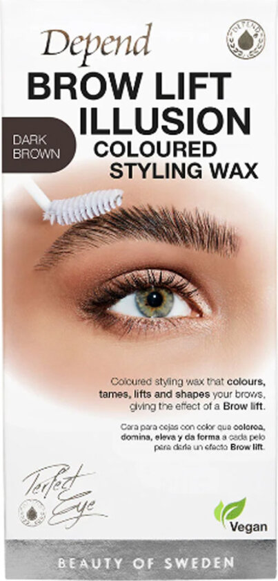 Perfect Eye Brow Illusion Wax Dark Brown 5 g